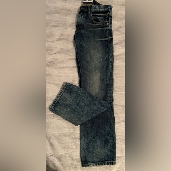 Express- Rocco Slim Fit Denim Jean-Straight Leg - Picture 1 of 6